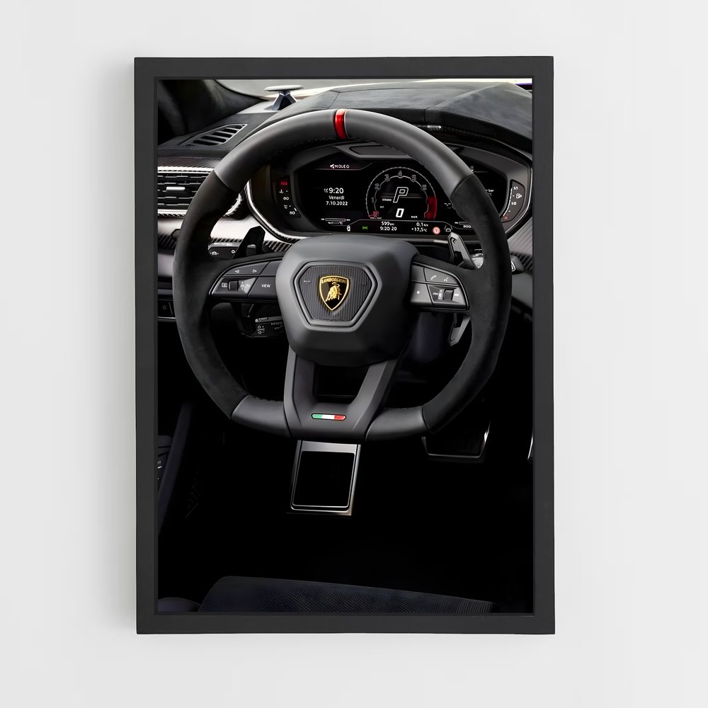 Poster Intérieur Urus – affiche Lamborghini (vue 2)